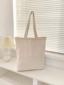 可爱蜜蜂印花大容量单肩手提购物袋，帆布手提袋，购物袋，派对袋，婚礼生日派对礼品袋，工艺手提袋，派对礼品袋，女士手提袋，帆布袋，