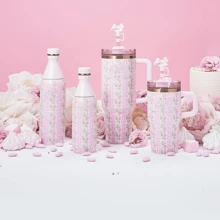 (Brand New Unopened) STENLEYS 40 Oz Stainless Steel Aster Blueberry Milk MAUVE SHIMMER Pearl The Halloween Tumbler Stainless Steel Water Bottle Double Wall Vacuum Insulated Portable Drinking Cup Travel Iced Coffee Mug Summer Drinkware With Handle And Straw, Perfect For Travel, Home, Office, Summer Sips, Ice Drinks & Hot Drinks - 40oz - 查看 10