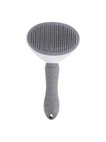 1PC Cat Lover And Cat Mom Love Brush Remove Hair Cat/Dog Lover Gift And Dog/Cat Mom Love Pet Hair Removal Comb For Cat Lover And Cat Mom Loves Non-Slip Grooming Brush Stainless Steel Dog Lover And Dog Mom Love Combs Brushes Cat Lover And Cat Mom Love Accessories