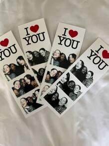 1/3/5 Stück verfügbar, Hochzeitsdeko, Hochzeit, Hochzeitsgeschenk, Lesezeichen, Valentinstagsgeschenk, Paarfotos, Geschenk, Dekoration, Erntedankgeschenk, Neujahrsgeschenk, Partydeko, Individuelle Fotoautomaten-Ausdrucke, Personalisierte Fotoautomaten-Ausdrucke, Hochzeitsfotoautomaten-Karten, Geschenke, Geburtstag, Abschlussfeier, Multifunktional, Schimmelresistent, Zierde, Wiederverwendbar, Exquisit, Stilvoll, Hochwertig, bunt, Modern, Individuell, Personalisiert, Einzigartig, Ideale Geschenke für Ihn, Ideale Geschenke für Sie, Teestube, Zuhause, Garten, Büro, Individuelle Kunsthandwerksartikel, Warmes Ambiente, Herbstliche Wohnraumgestaltung, Weihnachtsdekoration