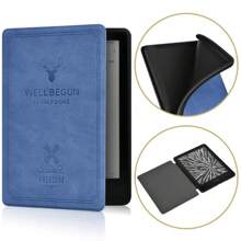 Magnetic Protective Shell Pouch Case For Kindle Paperwhite 2024 12th Generation & Colorsoft 7 Inch (Model No. SA569P SA568B)