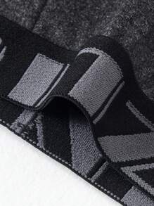 5pcs/Pack Teen Boy Solid Low Rise Briefs