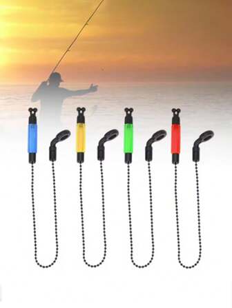 1Pc Portable Carp Fishing Alarms Swinger Fishing Hangers Bobbins Drop Off Indicators, Fishing Alarm Swinger Steel Chain Steel Aluminum Set Swinger Carp Fishing Indicator Bite Alarm Fishing Tools, Fish Tackle Angling Supplies Fish Tackle Fishing Accessories Indicators Soft Chain Fishing Pliers Bite Alarm