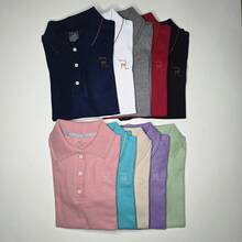 Camisa polo con gráfico de letra - Blanco - Ver 5