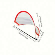 1pc Portable Soccer Goal Net Mini Pop Up Soccer Goal Lightweight And Durable Soccer Net With Compact Carry Bag Foldable Football Goal Net For Indoor And Outdoor Training, Oxford Fabric