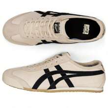 Onitsuka Tiger Men's Casual Sports Shoes, Simple & Fashionable, Suitable For All Seasons - Beige Black - View 6