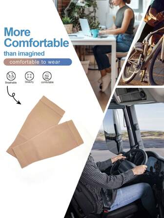 1 双 20-30 毫米汞柱男女高压缩袜无脚女士袜子男士短款压缩足球运动袜适合跑步、旅行、工作、秋季