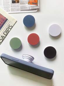 1 件手指握把 Tok 手机支架扩展支架适用于手机握把通话口袋插座支持电话智能手机环兼容 、Android 手机，生日、家庭、朋友礼物推拉式手机握把，手机配件 - 彩色 - 查看 3