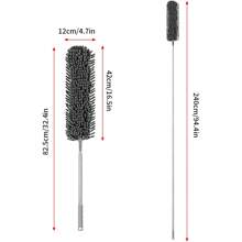 1 pièce Brosse de nettoyage des espaces de fibre en acier inoxydable pour usage domestique