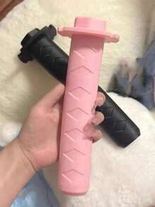 1/2/3/5pcs 3D Printing Fidget Samurai Toy, 3D Printed Gravity Retractable Samurai Sword Model Toys, Funny Plastic Telescopic Katana Toy, Creative Decompression Tricky Toy - Multicolor - View 4