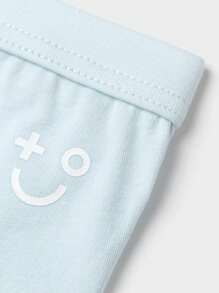 Balabala 5pcs/Pack Boys' Premium Cotton Briefs, Featuring Playful Prints And Classic Solid Colors