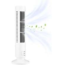 Mini ventilador de torre, mini recargable por USB , aire acondicionado portátil pequeño, ventilador de mesa para viajes, hogar, oficina - Tipo de Enchufe A USA (110-127V) - Ver 5