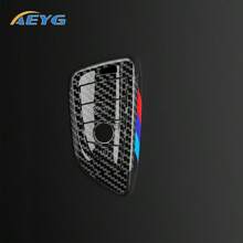 1pc Carbon Fiber Style Car Key Fob Cover Case, Fit For BMW 1 3 4 5 7 8 Series X1 X2 X3 X5 X6 X7 M3 M5 M6 M8