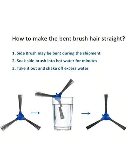 Side Brush Eufy RoboVac 11S 12 15T 15C 25C 30 30C 35C Max G20 G30 Edge G10 Hybrid Robot Stofzuiger Replacement Parts view 3