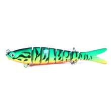 Hengjia 3pcs/Set Sinking Multi-Jointed Minnow Lure 13.7cm 27g Slow Sinking Bionic Fish Swim Lure With Bass Triple Hook, Carp Fishing Tackle, Hard Bait - Multicolor - View 8