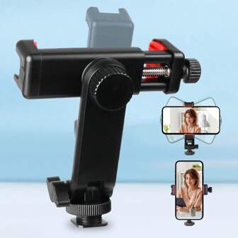 Un fermaphone regolabile che può ruotare di 360 gradi e inclinarsi di 180 gradi per soddisfare varie esigenze di ripresa, incluse le modalità schermo orizzontale, schermo verticale e vista dall'alto. Può essere collegato a microfono, luce quadrata, interfaccia multiuso e altre funzioni. Adatto per telefoni cellulari, fotocamere e altri dispositivi per riprese. Compatibile con , telefoni Android, ideale come regalo per famiglia, amici, compleanni, primavera, estate, festa della mamma, fidanzati e fidanzate.