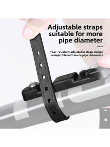 Adaptador de soporte para botella de ciclismo, base de conversión de jaula de botella de silicona gel para carretera y MTB sin instalación de agujeros para fijar la botella de bicicleta