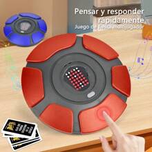 New Crazy Alphabet Game Desktop Game, Upgraded Word Interactive Game Party Stress Relief Toy, Crazy Fire Wheel Alphabet Chessboard, English Word Game Carousel Board Game, Suitable For Family Reunions Or Parties To Play Together As Stress Relief Mini Games