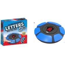 New Crazy Alphabet Game Desktop Game, Upgraded Word Interactive Game Party Stress Relief Toy, Crazy Fire Wheel Alphabet Chessboard, English Word Game Carousel Board Game, Suitable For Family Reunions Or Parties To Play Together As Stress Relief Mini Games