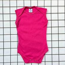 Body de Bebê Regata Menina 4 Peças 100% Algodão