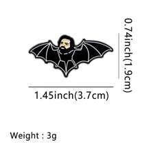 1pc Unique Enamel Lapel Pin - Charming Badge For Backpacks And Clothes Pin For Clothes Bag Charm School Kpop Teacher Supplies Bag Charms Cute Office Accessories Shirts Jacket Jewelry Christmas Halloween Autumn-Winter Accessories,Suitable For Teens, Youth,Men,Casual, Outdoor, Athletic, Vacation, Graduation Gifts, Birthday, Daily Wear Funny Teacher Gifts - Black - View 7