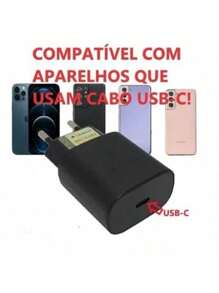 Carregador 45W S20 Fe S21+ S22 S23 Ultra S24 A51 A52S A53 A54 A55 A70 A71Edge Carregador Tipo C Turbo