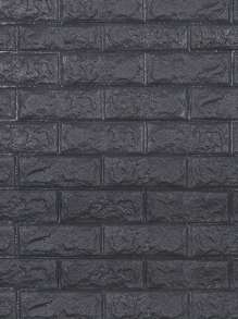 10pcs Brick Pattern Wall Paper, Modern Plain 3D Wall Paper For Home,Renovation Stickers Peel Wall Panels,Wall Paper, Wallpapers,Spring Decoration Items Refresh Your Home,Rama Decoration Stickers Gifts Birthday Graduation - White - View 16