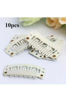20/40 Pieces Hair Clips Hair Extensions Snap Clip For Women Metal Wig Comb Clips For Hair Extensions
