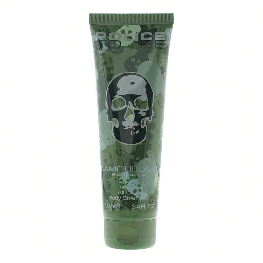 Police To Be Camouflage Body Shampoo 100ml - Clear - View 1