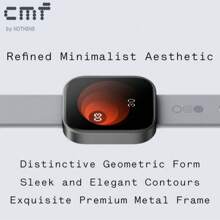 CMF By Nothing Watch Pro Dark Grey, Smartwatch With Wireless Call, 1.96" AMOLED, Built-In Multi-System GPS, All-Round Health Monitor, IP68 Waterproof, Fitness Tracker 100 Sport Modes For IOS Android, Elevated Design, Smartwatch For Men Women - Dark Gray - View 9