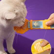 1 Pc Cat Feeder Tool, Solve The Difficulty Of Feeding Cats, Make Feeding More Convenient And Efficient