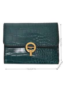 Women's Wallet Women's Long Style Fashionable Retro Multi Card Wallet Multifunctional Large Capacity Handbag And Mobile Phone Storage Wallet Purse Wallet Mini Wallet Small Wallet For Women - Army Green - View 7