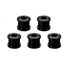 MOTSUV 5pcs Bicycle Crankset Screws, Suitable For Single/Double Chainring Aluminum Alloy Road Bike And Mountain Bike