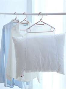 1pc Polyester Pillow Drying Rack, Foldable Pillow Drying Rack, Toy Washing Drying Mesh Bag, Home Balcony Clothes Drying Rack