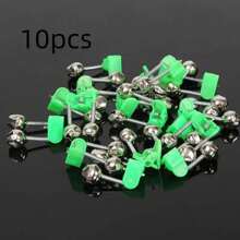 1/5/10/20 件双铃钓鱼警报器 - 使用鱼竿尖夹和诱饵警报器保护您的渔获 - 綠色 - 查看 9