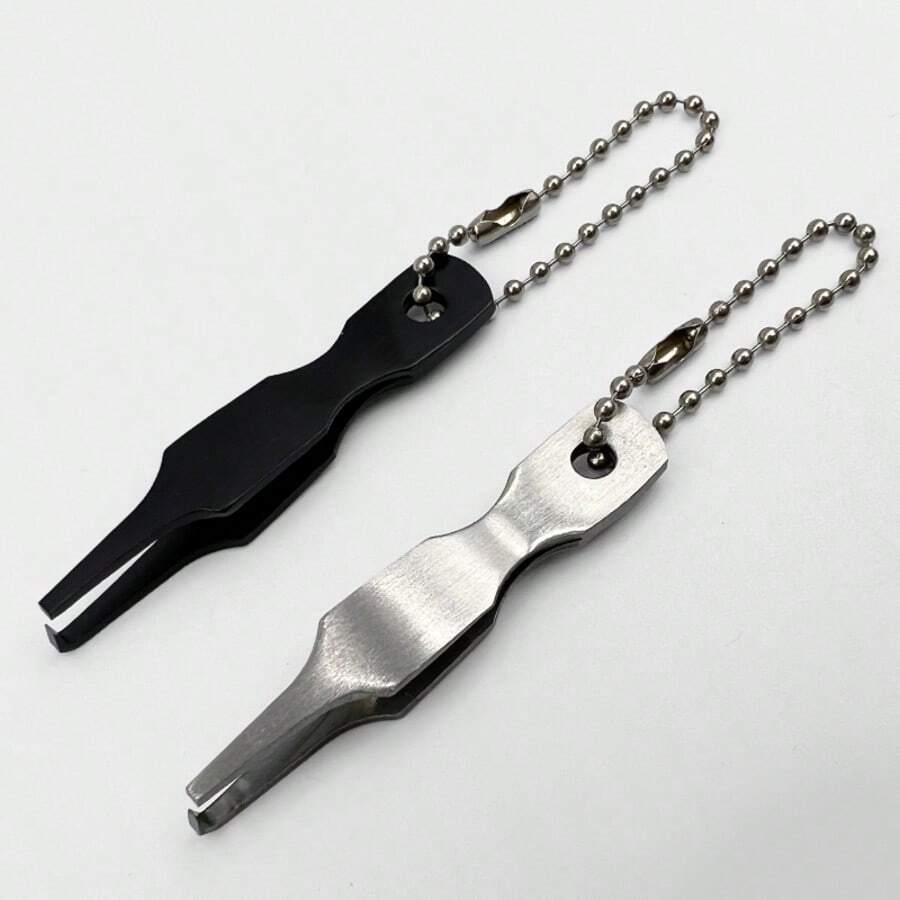 1 Pc Quick-Opening Ring Opener For Double-Loop Fishing Gear Small Accessories, Stainless Steel Fishing Tool