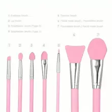 4 Pieces/Set Of Multi-Functional Eye Makeup Tools, Silicone Eyeliner Template, Mascara Mask Eyeshadow Applicator, Lipstick Applicator, Guide Wing Eyeliner Tool, Nose Cleaner, Blackhead Brush, Suitable For Beginners Silicone Eyeshadow Lipstick Positioning,Makeup,Cheap,Room Decor,Vanity,Travel,Bedroom,Makeup Accessories,Cheap,Stocking Stuffers,Makeup,Makeup Tools,Cheap Stuff,Gifts,Gifts For Women,Christmas Gifts - Dusty Pink - View 9