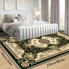 700g/Sq.M Crystal Velvet Rug With Non-Slip Backing, 5mm Thick, Bohemian Style Solid Color Rug, Soft And Washable For Indoor/Outdoor, Suitable For Living Room, Bedroom, Kitchen, Office, Home Decor Large Area Carpet Back To School