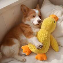 Plush Duck Squeaky Toy With Sound Effects, Suitable For Small To Medium-Sized Dog Lover And Dog Mom Loves