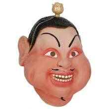 热门太乙真人角色面具，可爱大师，与电影设计面具相同，恶作剧和乐趣，狂欢节特惠，天然乳胶材质，细致还原，工艺精细，手绘，角色扮演，派对用品，化妆舞会，节日用品，狂欢节用品，吸引顾客，生活乐趣 - 太乙真人 - 查看 7