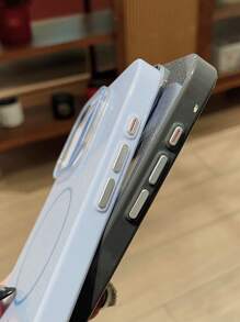 Elegant Magnetic Glitter Case - Fingerprint Resistant And Scratch Resistant - Compatible With Iphone 16/15/14/13/12/11