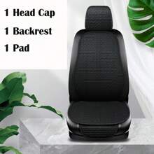 Universal Car Seat Cover Car Front Rear Seat Back Cushion Falx Car Seat Cushion Protector Auto Interior Pad Fit For Most Cars