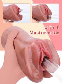 Real Vaginal Pussy Tight Anus For Men Masturbator Adult Pleasure Sex Toys,Realistic Vagina Pussy No Vibrator Masturbation Cup Male Mastubator Erotic Sexual Toy, Artificial Vagina Masturbation Soft Stick For Men's Masturbation Toys Sex Shop