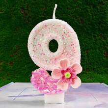 Shiny Pink Number Candles, Birthday Candles, Birthday Decorations, Happy Birthday, Cake Candles, Room Decorations