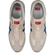 Onitsuka Tiger 适合日常穿着的男士休闲百搭舒适运动鞋 - 白灰色 - 查看 3