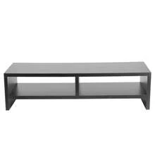 Computer PC Monitor Stand Desktop Laptop TV Display Screen Riser Stand With Storage Shelf 50x20x13cm - Black - View 5