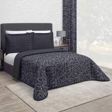 Pinsonic Lightweight Duvet: Freshness And Style For Your Home With Double View - Beautty Home - 黑色奧維多 - 查看 1