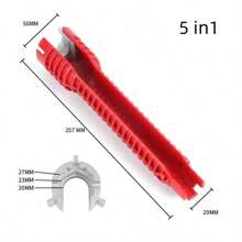 5/8 In 1 Anti-Slip Sink Faucet Wrench Multifunctional Double Head Repair Wrench Water Heater Plumbing Tools Bathroom Tool Sets