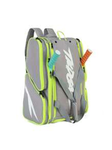 Pickleball Sport Backpack, Portable Pickleball Bag With Shoe Compartment, Waterproof Padel Bag, Tennis Racket Bag - Multicolor - View 16