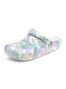 HOEASE Casual Breathable Clogs, Quick Drying Lightweight Garden Clog Shoes For Indoor Outdoor Shower Pool, Non-Slip Summer Beach Slides